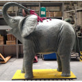 Artisanat en métal artisanal éléphant en bronze Sculpture animale
